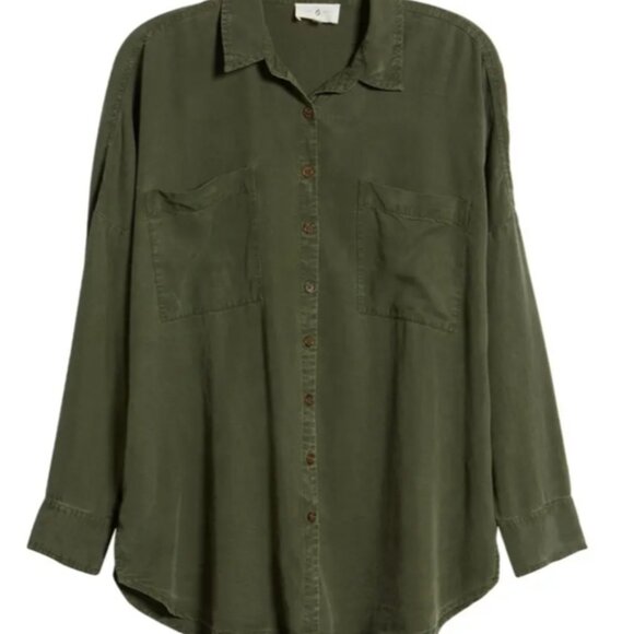 Lou  Grey Galaxy front tie shirt - Picture 5 of 10